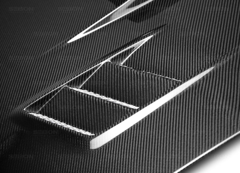 Seibon 04-05 Subaru WRX/STi CWII Carbon Fiber Hood-thumbmail-5