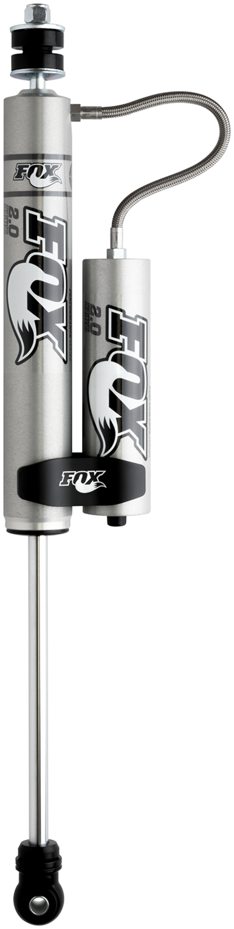 Fox 2.0 Performance Series 10.1in. Smooth Body Remote Res. Shock w/Stem Mount / Std Travel - Black-thumbmail-3