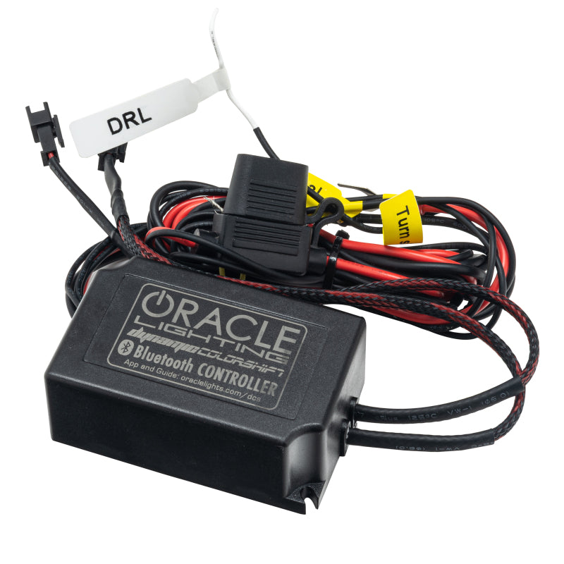 Oracle 18-21 Ford Mustang Dynamic DRL Upgrade w/ Halo Kit & Sequential Turn Signal - ColorSHIFT-thumbmail-29