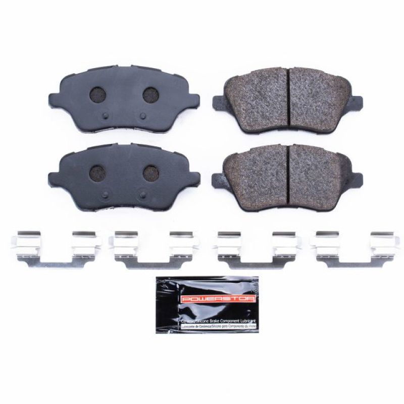 Power Stop 14-19 Ford Fiesta Front Track Day Brake Pads-thumbmail-1
