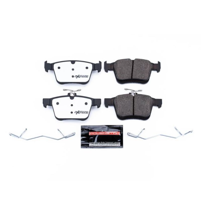Power Stop 15-19 Audi A3 Rear Z26 Extreme Street Brake Pads w/Hardware-thumbmail-2