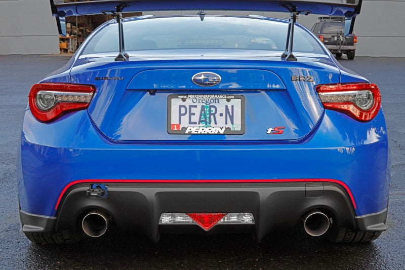 Perrin 13-20 & 2022 Subaru BRZ / 13-16 Scion FRS / 17-20 Toyota 86 Tow Hook Kit (Rear) - Black-thumbmail-10