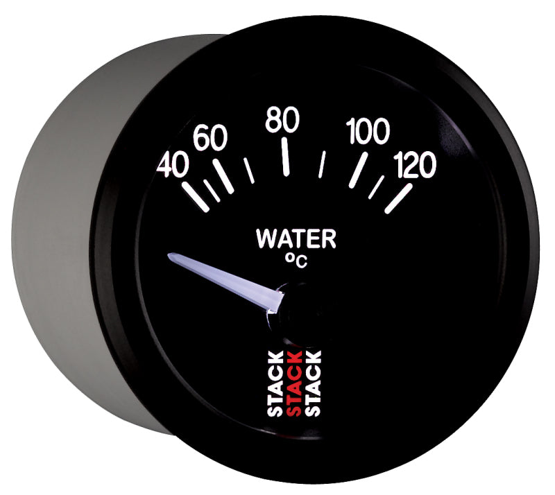 Autometer 52mm Stack Instruments 40-120 Degree C Electric Water Temperature Gauge - Black-thumbmail-6