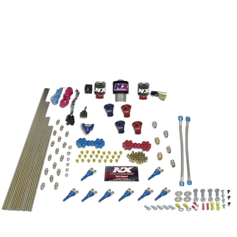 Nitrous Express Pro-Shk/Gas 2 Fuel 1 Supershark Solenoid Nitrous Kit (200-600HP) w/o Bottle-thumbmail-2