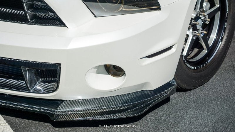 Anderson Composites 12-14 Ford Mustang/Shelby GT500 Type-OE Front Chin Splitter-thumbmail-9