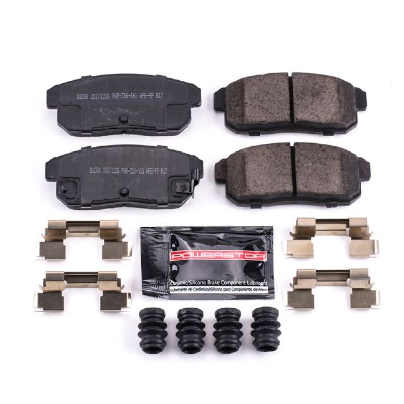 Power Stop 04-11 Mazda RX-8 Rear Z23 Evolution Sport Brake Pads w/Hardware-thumbmail-1
