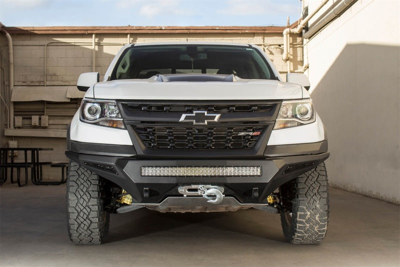 Addictive Desert Designs 17-18 Chevy Colorado Stealth Fighter Front Bumper w/ Winch Mount-thumbmail-7