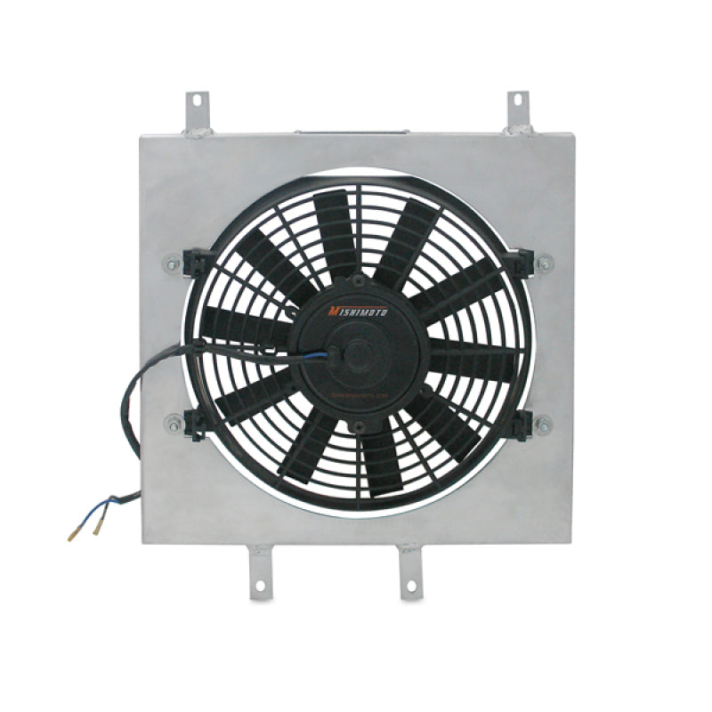 Mishimoto 22x18x3.5 Dual Pass Race Radiator Aluminum Fan Shroud Kit-thumbmail-3