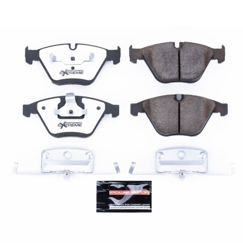 Power Stop 2011 BMW 1 Series M Front Z26 Extreme Street Brake Pads w/Hardware-thumbmail-1