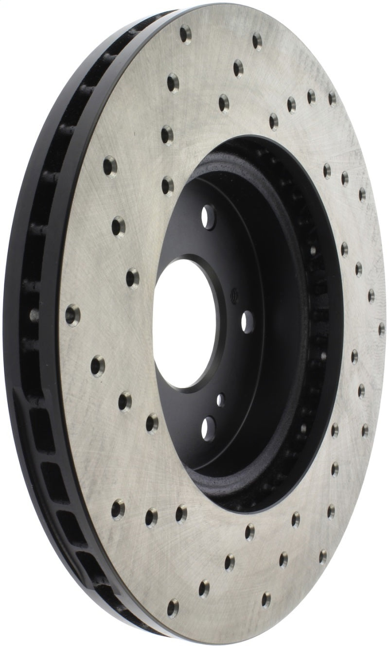 StopTech 99-08 Acura TL (STD Caliber) / 01-03 CL / 04-09 TSX Cross Drilled Left Front Rotor-thumbmail-7