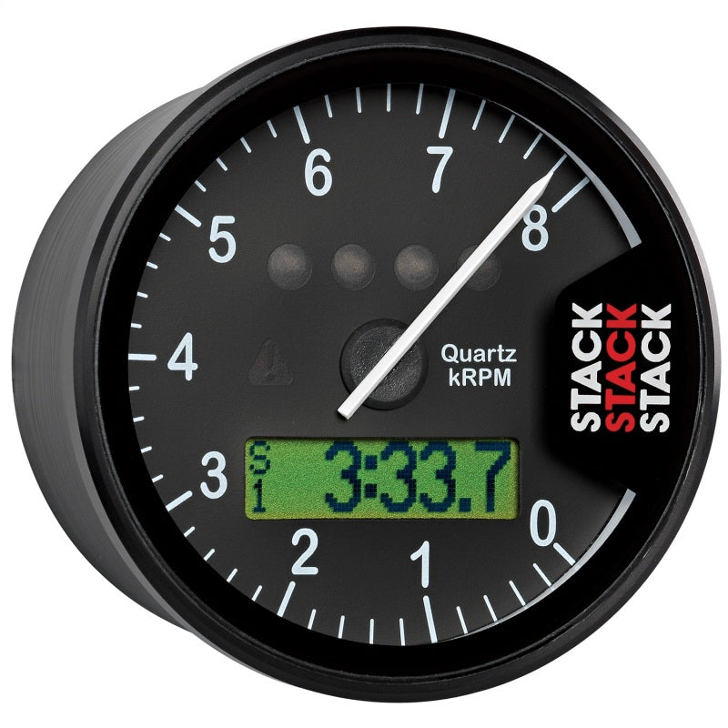 Autometer Stack Display Tachometer 0-8K RPM - Black-thumbmail-5