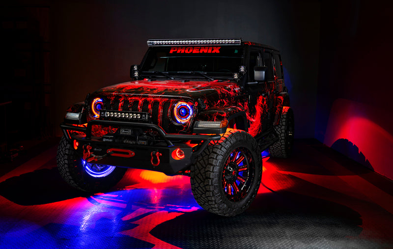 Oracle Bluetooth + RF Underbody Rock Light Kit - 4 PCS - ColorSHIFT-thumbmail-61