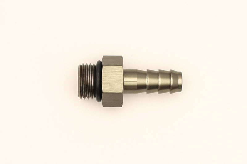 DeatschWerks 6AN ORB Male To 5/16in. Male Triple Barb Fitting (Incl. O-Ring)-thumbmail-3