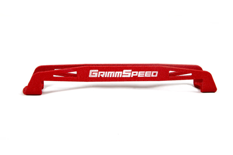 GrimmSpeed 08-18 Subaru WRX/STI Lightweight Battery Tie Down - Red-thumbmail-5
