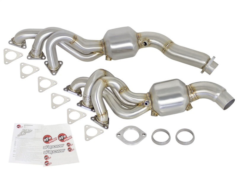 aFe Twisted Steel Headers (Catted) 01-06 BMW M3 L6-3.2L S54-thumbmail-8