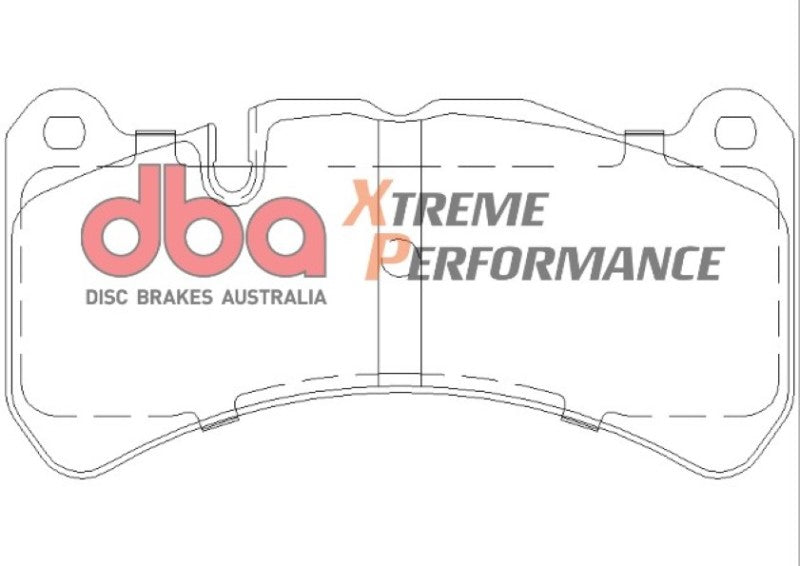 DBA 2004+ Ford / Mercedes Brembo XP Extreme Performance Front Brake Pads-thumbmail-3
