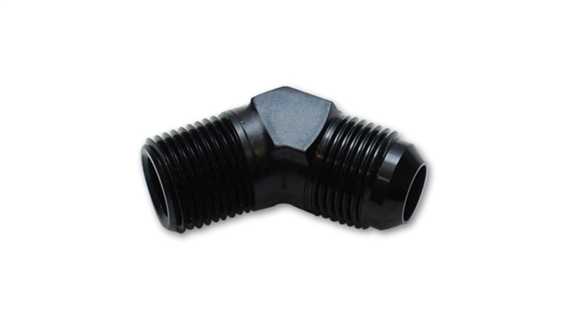 Vibrant 45 Degree Adapter Fitting (AN to NPT) Size -8AN x 1/2in NPT-thumbmail-2
