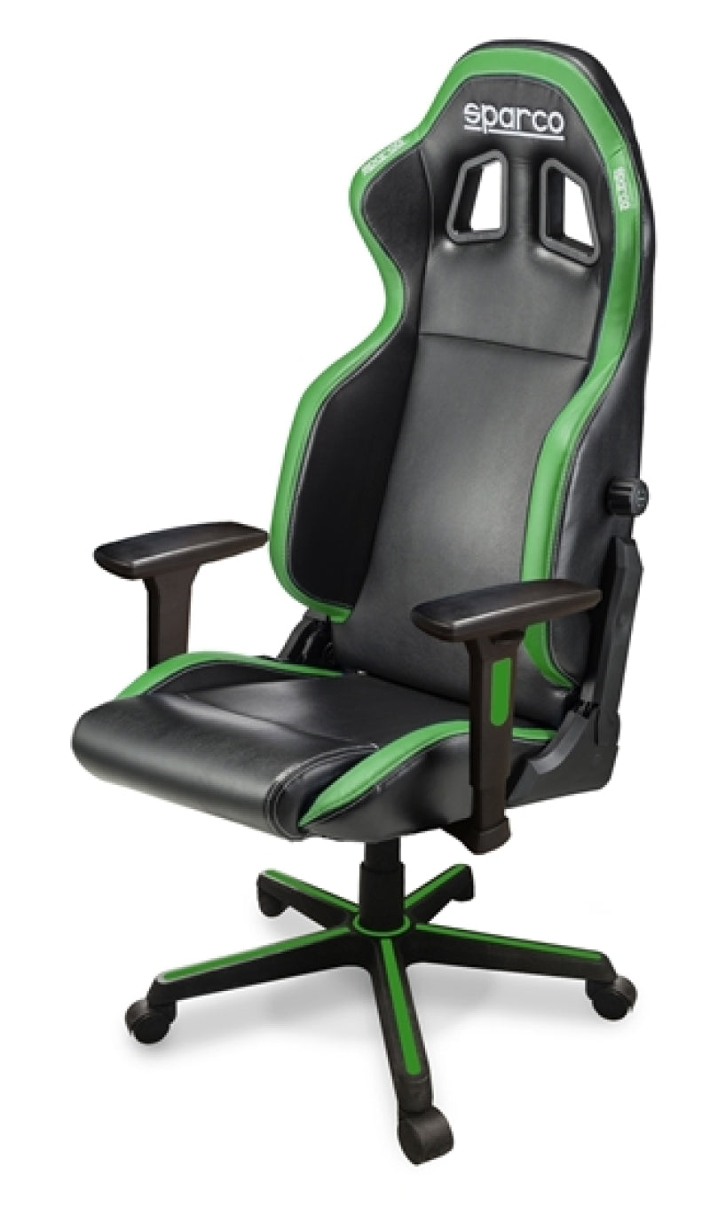 Sparco Game Chair ICON BLK/GRN-thumbmail-1