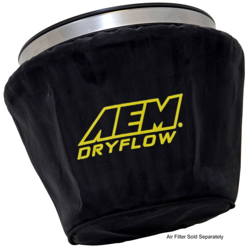 AEM Air Filter Wrap Black 7.5in Length x 5in Width x 5in Height-thumbmail-2