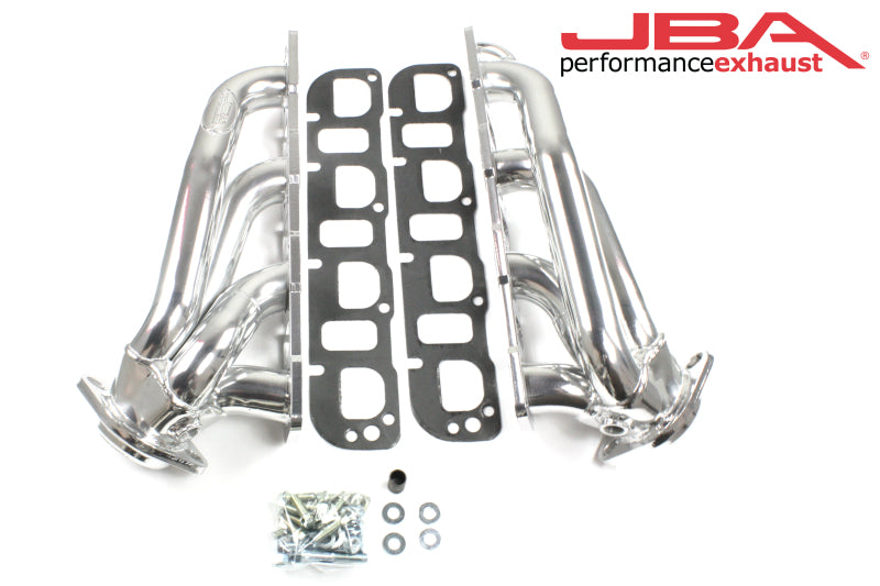 JBA 04-08 Chrysler 5.7L HEMI 1-3/4in Primary Silver Ctd Cat4Ward Header-thumbmail-2
