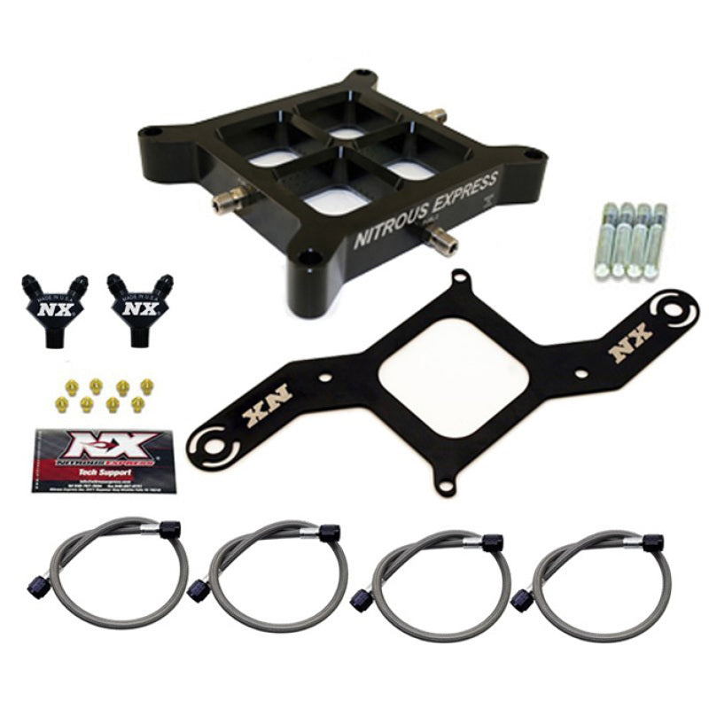 Nitrous Express 4150 Crossbar Nitrous Plate Conversion Stage 6-thumbmail-2