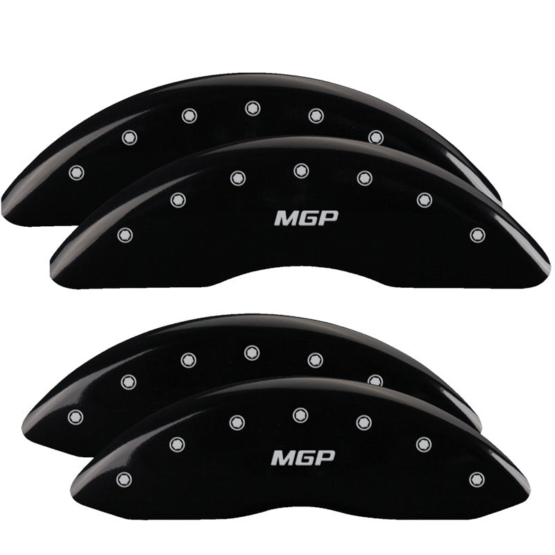 MGP 4 Caliper Covers Engraved Front & Rear MGP Black finish silver ch-thumbmail-2