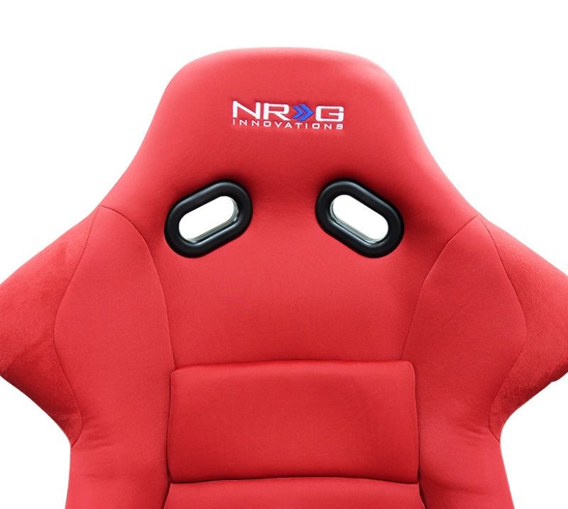 NRG FRP Bucket Seat (Red Cloth) - Large-thumbmail-10