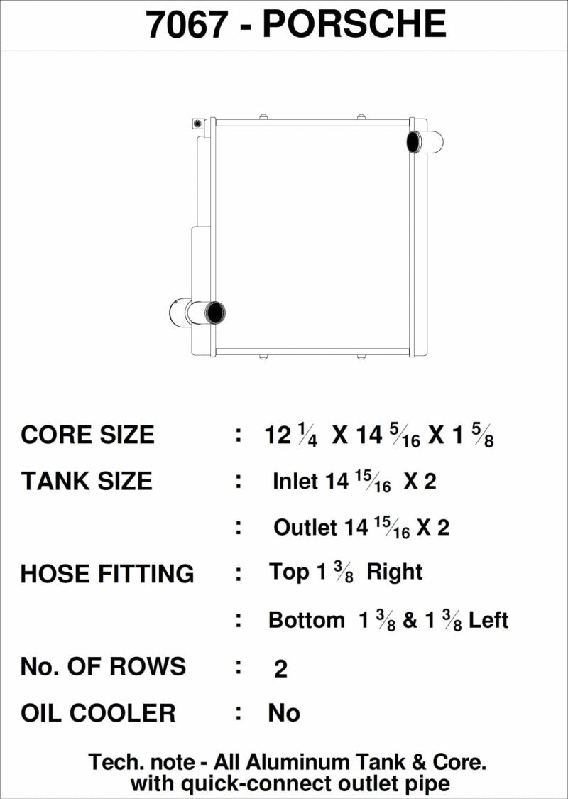 CSF Porsche 911 Carrera (991.1) / Porsche Boxster (981) / Porsche GT4 (991) - Right Side Radiator-thumbmail-4