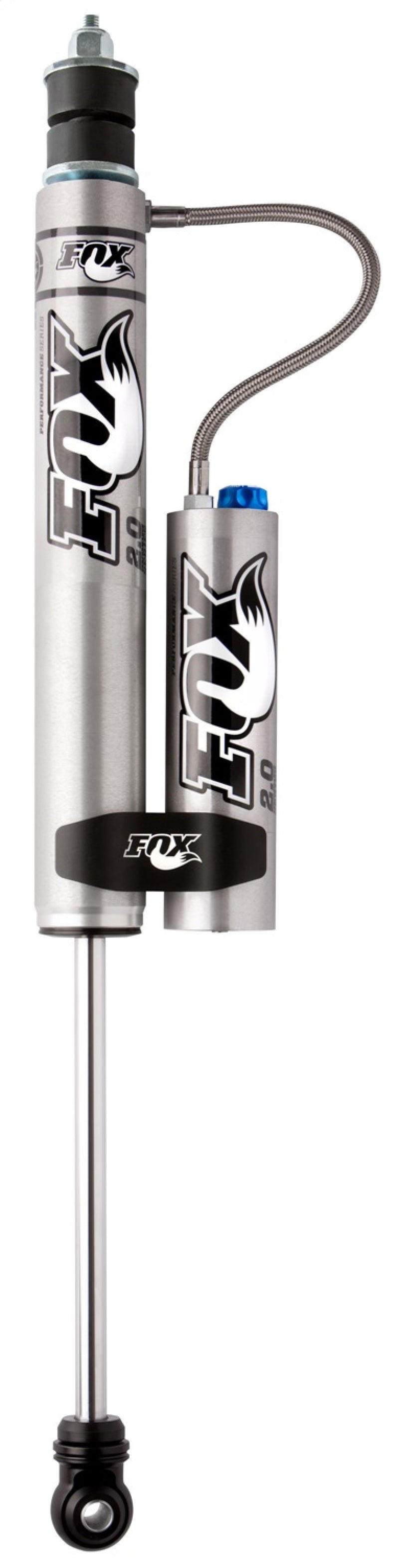Fox 2.0 Factory Series 6.5in. Smooth Body Res. Shock w/CD Adj. (Alum) Std Travel / Eyelet Ends - Blk-thumbmail-3