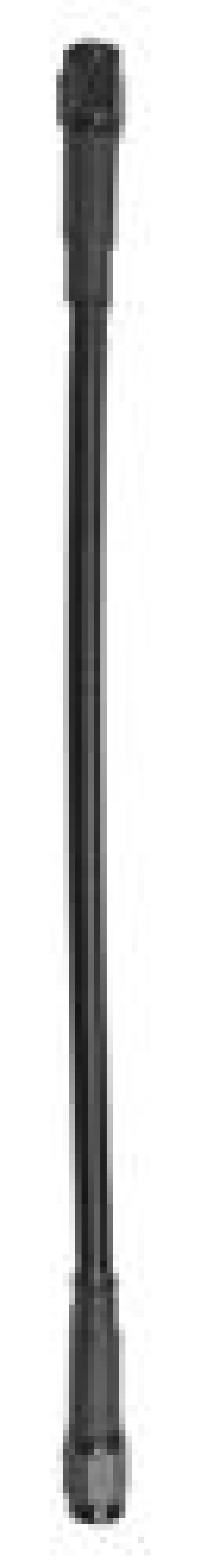 Fragola -3AN Black Covered Assembly Straight x Straight 40in-thumbmail-1