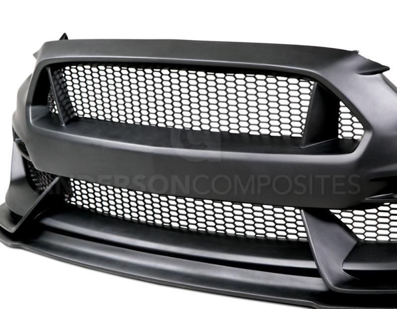 Anderson Composites 15-16 Ford Mustang GT350 Style Fiberglass Front Bumper w/ Front Lip-thumbmail-6