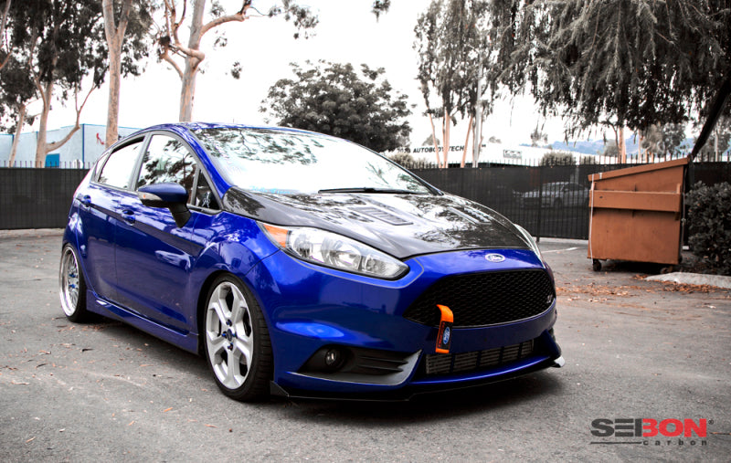 Seibon 14+ Ford Fiesta RS Style Carbon Fiber Hood-thumbmail-6