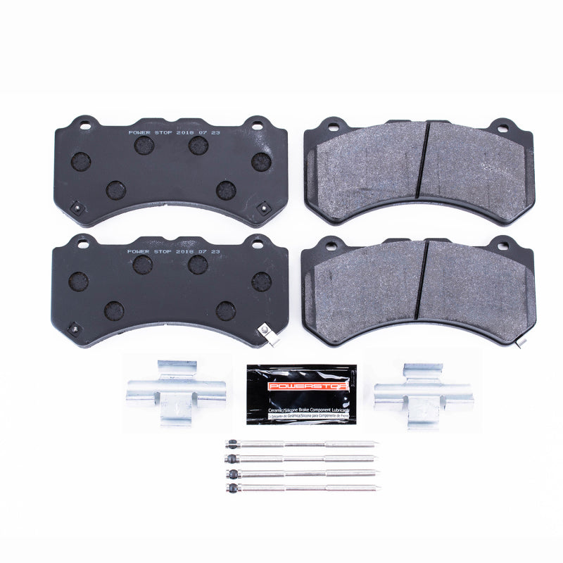 Power Stop 09-18 Nissan GT-R Front Track Day Brake Pads-thumbmail-2