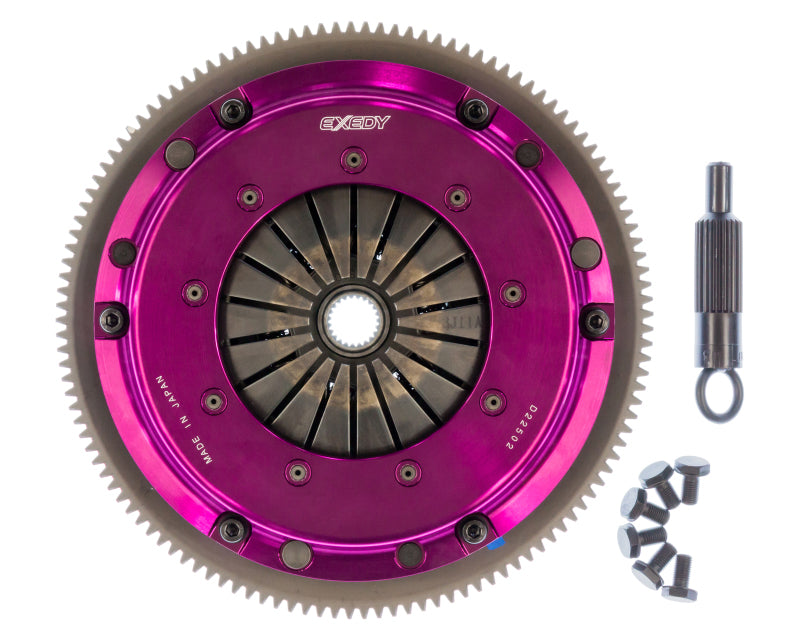 Exedy 1986-1989 Mazda RX-7 R2 Hyper Single Clutch Sprung Center Disc Push Type Cover-thumbmail-5