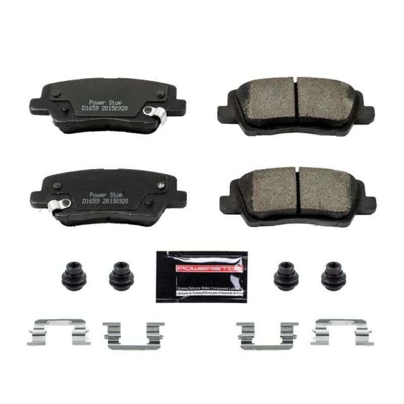 Power Stop 13-18 Cadillac ATS Rear Z23 Evolution Sport Brake Pads w/Hardware-thumbmail-1