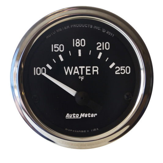 Autometer Cobra 2 1/16in 100-250 Def F Electric Water Temp Gauge
