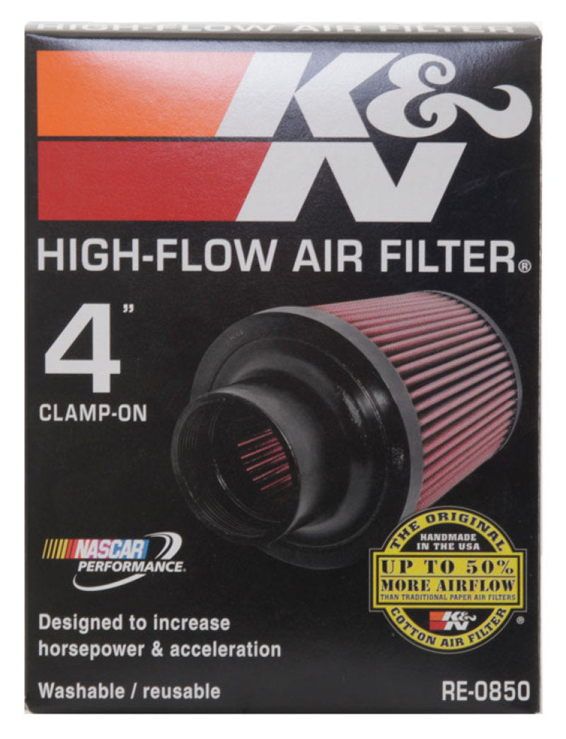 K&N Universal Air Filter (4in. Flange / 6in. Base OD / 4-5/8in. Top OD / 6in. Height)-thumbmail-20