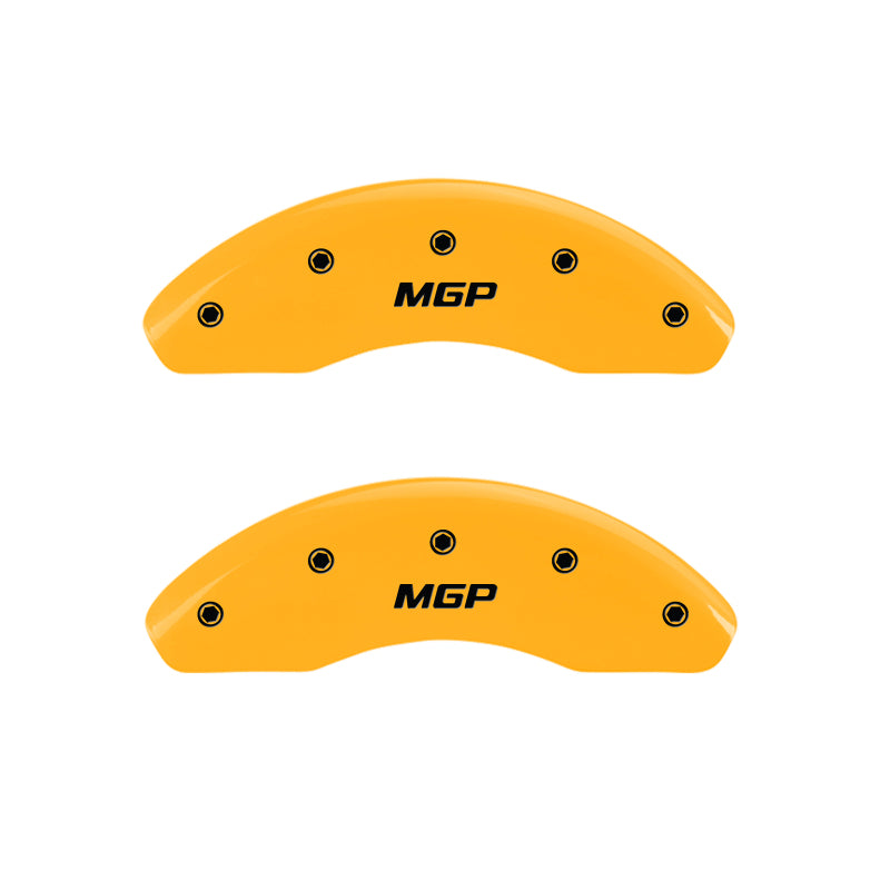 MGP 4 Caliper Covers Engraved Front & Rear MGP Yellow finish black ch-thumbmail-2