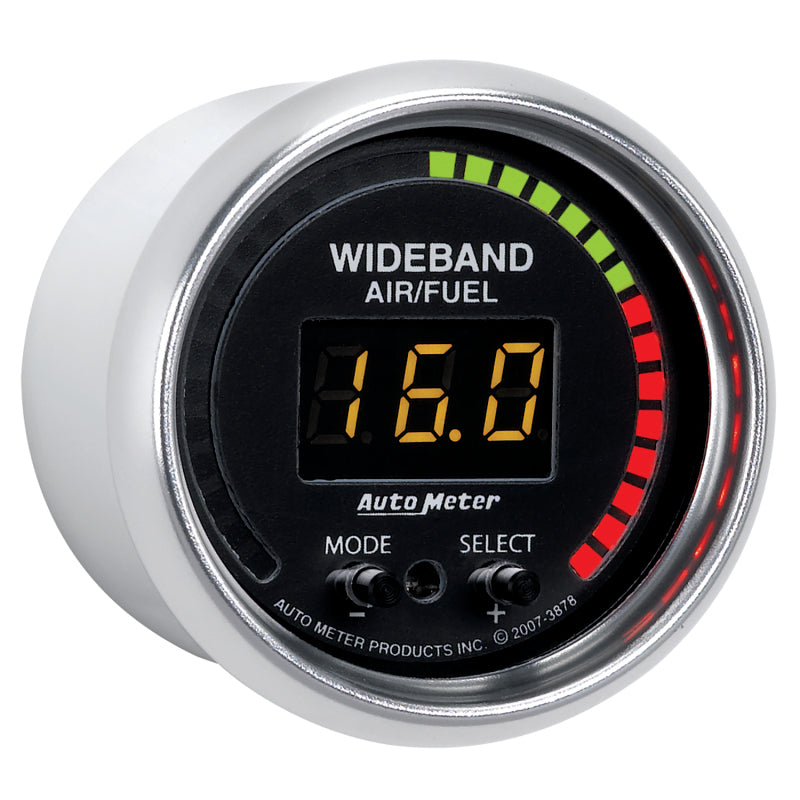 Autometer GS 52mm AFR or LAMBDA Digital Wideband Air/Fuel Ratio PRO Wideband A/F Kit-thumbmail-2
