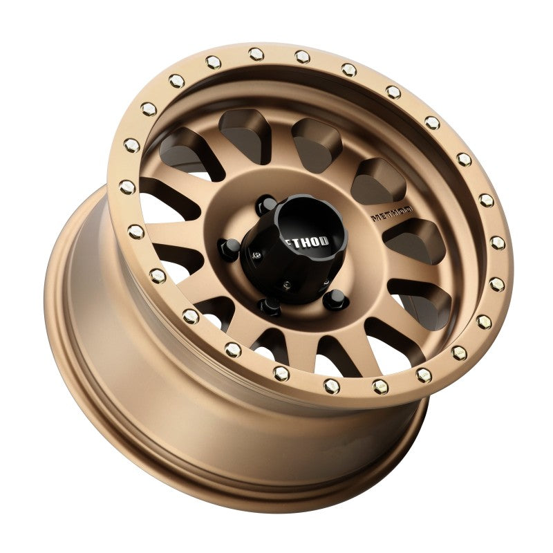 Method MR304 Double Standard 15x8 -24mm Offset 5x4.5 83mm CB Method Bronze Wheel-thumbmail-3
