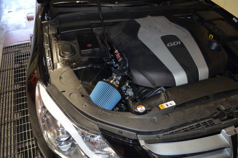 Injen 2014 Hyundai Genesis Sedan 3.8L V6 Black Short Ram Intake with MR Technology-thumbmail-3