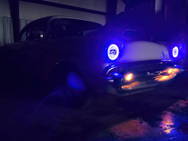 Oracle Pre-Installed Lights 7 IN. Sealed Beam - Blue Halo-thumbmail-8