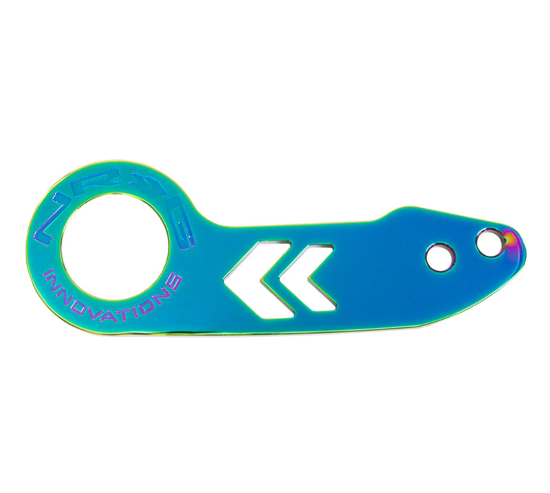 NRG Universal Rear Tow Hook - Neochrome Dip-thumbmail-2