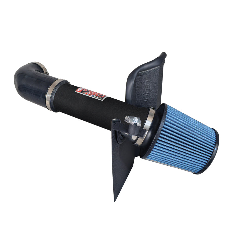 Injen 11-19 Dodge Challenger Hemi 5.7L V8 Wrinkle Black Power-Flow Air Intake System w/Heat Shield-thumbmail-2