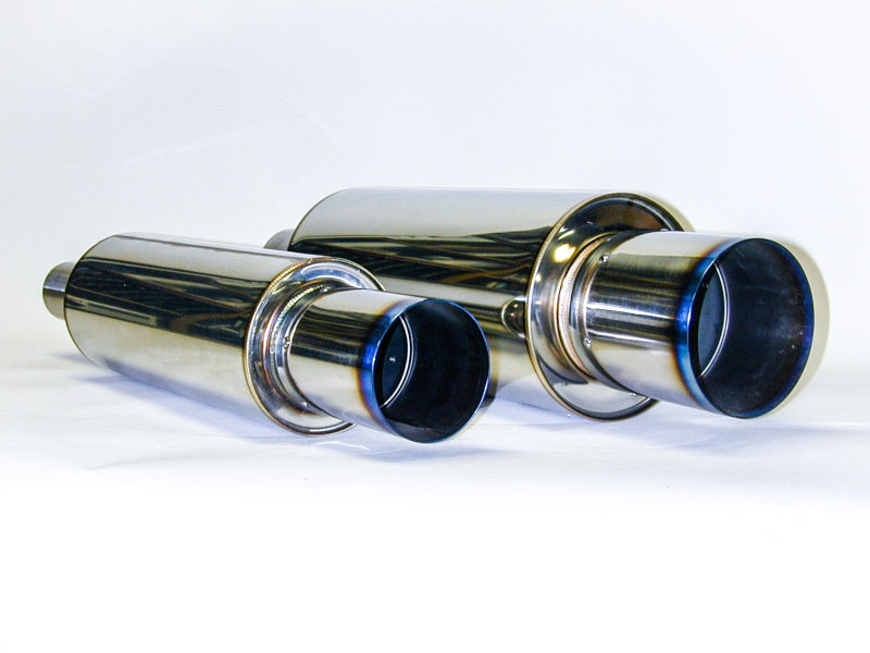 HKS Universal Stainless Hi Power 130mm Titanium Muffler-thumbmail-2