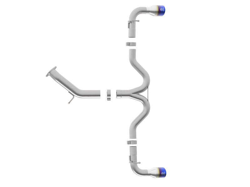 aFe Takeda 3-2.5in 304SS Axle-Back Exh Sys w/Blue Flame Tip 2018 Hyundai Elantra GT Sport I4-1.6L(t)-thumbmail-6