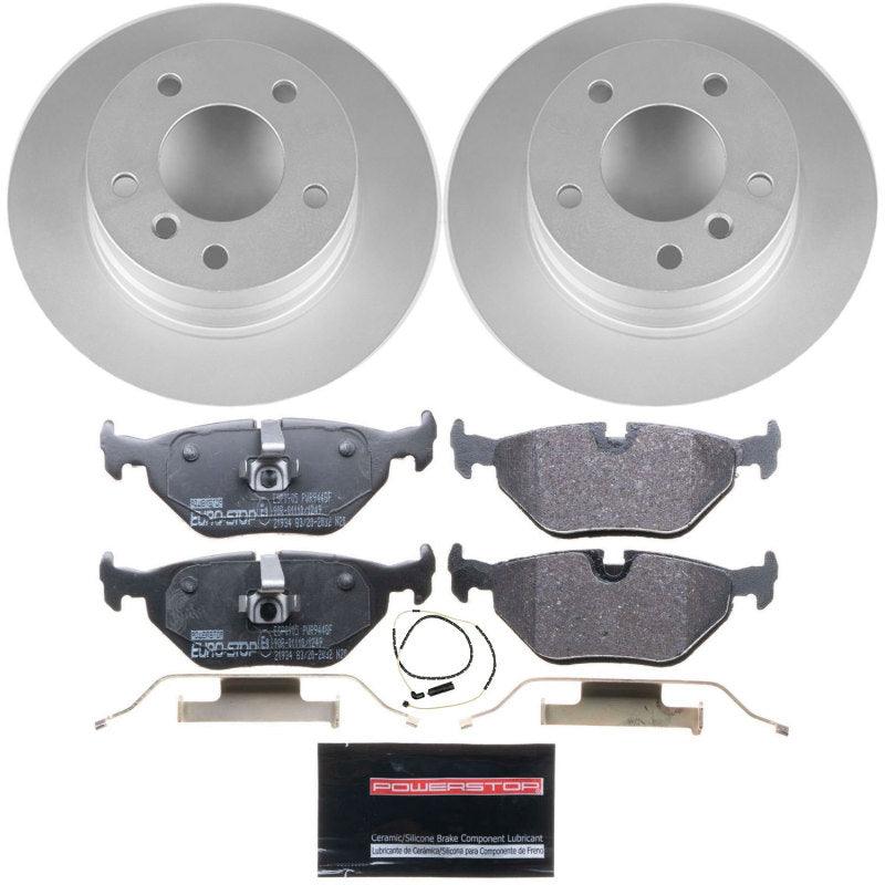 Power Stop 03-05 BMW Z4 Rear Euro-Stop Brake Kit-thumbmail-2
