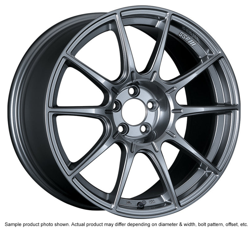 SSR GTX01 18x8.5 5x114.3 44mm Offset Dark Silver Wheel-thumbmail-1