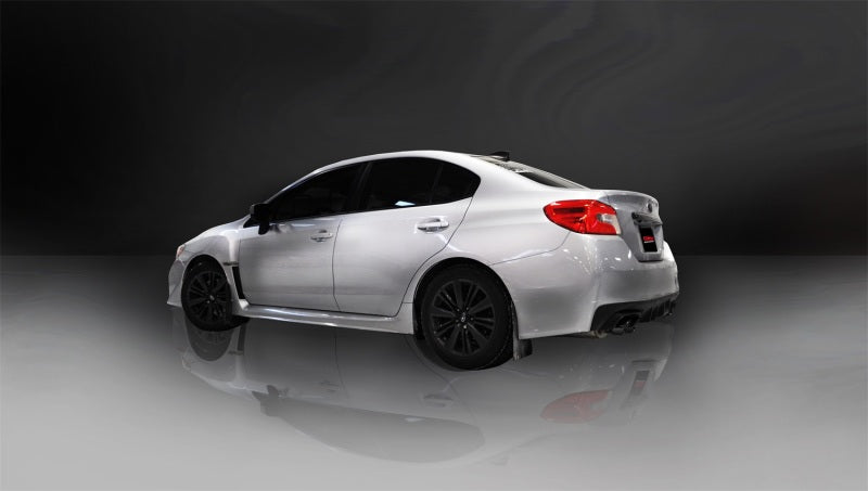 Corsa 2015 Subaru WRX Cat Back Exhaust, Black Quad 3.5in Tips *Sport*-thumbmail-2