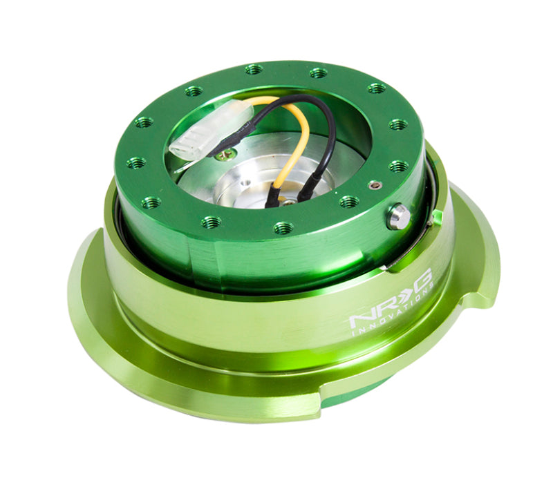 NRG Quick Release Kit Gen 2.8 - Green Body / Titanium Chrome Ring-thumbmail-2